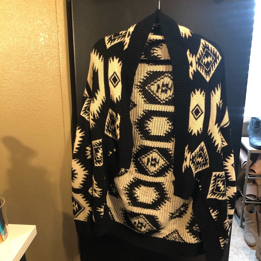 Tribal print sweater